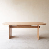 Tolv Kelly Dining Table Oak Top Bespoke Custom Oak Legs from Originals Furniture Singapore