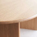 Tolv Kelly Dining Table Oak Top Bespoke Custom Oak Legs from Originals Furniture Singapore