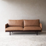 Pensive Sofa | Walnut - Bespoke Leather