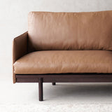 Pensive Sofa | Walnut - Bespoke Leather