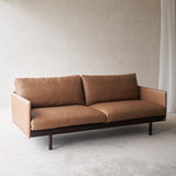 Pensive Sofa | Walnut - Bespoke Leather