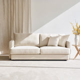 Lucy Fabric Sofa | Cream