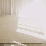 Sahara Wool & Cotton Rug | Cream