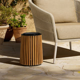 Maya Outdoor Lamp | Teak (34cm)