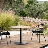 Roxanne Outdoor Lazy Chair | Black