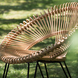 Roy Outdoor Lazy Chair | Camel (82cm)