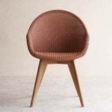 Vincent Sheppard Teak Avril Dining Chair in Dusty Coral Pink from Originals Furniture SIngapore