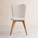 Vincent Sheppard Teak Lily Dining Chair in Pure White from Originals Furniture SIngapore