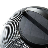 Tika Outdoor Lantern | Teak Base - Black