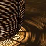 Tika Outdoor Lantern | Teak Base - Camel