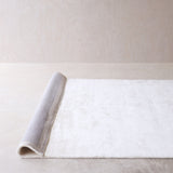 Oasis Lux Handknotted Rug | White