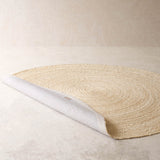 Sumak Jute Rug | Round - Sand