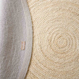 Sumak Jute Rug | Round - Sand