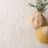 Tundra Wool Handknotted Rug | Natural