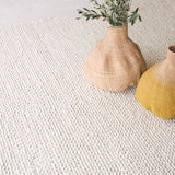 Tundra Wool Handknotted Rug | Natural