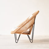 Vincent Sheppard Natural Cruz Cocoon Chair from Originals Furniture