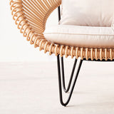 Vincent Sheppard Natural Cruz Cocoon Chair from Originals Furniture