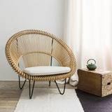 Vincent Sheppard Natural Cruz Cocoon Chair from Originals Furniture