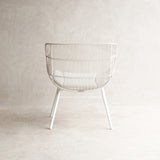 Rose Outdoor Lounge Chair Armchair in Chalk White from Originals Furniture Singapore