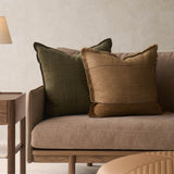 Frankton Cushion | Caramel (50 x 50cm)