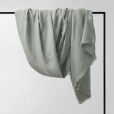 Freya Linen Throw | Stone