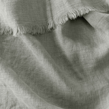 Freya Linen Throw | Stone