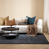 Sandringham Floor Rug | Storm Blue