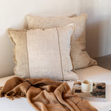 Frankton Cushion | Sand (50 x 50cm)