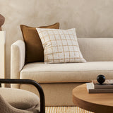 Harrison Cushion | Ochre (55 x 55cm)