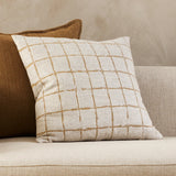 Harrison Cushion | Ochre (55 x 55cm)