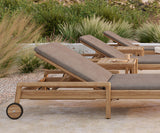 Outdoor Jack Adjustable Lounger | Teak - Mocha