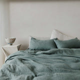 Linen Duvet Cover | Bluestone