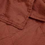 Linen Quilted Bedcover | Sienna