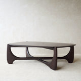 PI Pebble Coffee Table | Mahogany - Dark Brown (134cm)