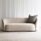 Ellipse Fabric Sofa | 3 Seater - Oatmeal
