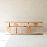 Geometric Console | Oak