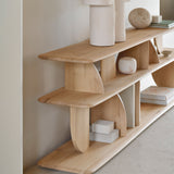 Geometric Console | Oak