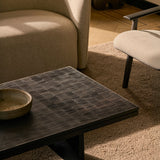 Grooves Coffee Table | Teak (135cm) - Originals Furniture