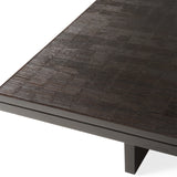 Grooves Coffee Table | Teak (135cm)