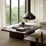 Grooves Coffee Table | Teak (140cm)