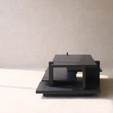 Abstract Coffee Table | Teak - Black