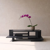 Abstract Coffee Table | Teak - Black