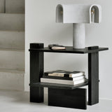 Ethnicraft Abstract Side Table Black Teak