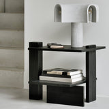 Ethnicraft Abstract Side Table Black Teak
