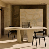 Canyon Outdoor Dining Table | Concrete