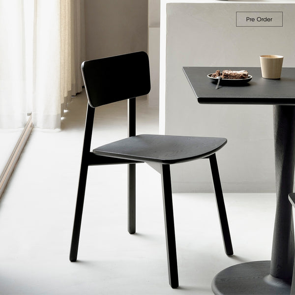 Casale Dining Chair | Oak - Black