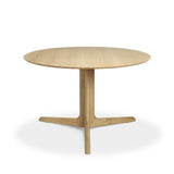 Corto Round Dining Table | Oak (120cm)