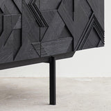 Ethnicraft Graphic Sideboard Teak Black | Originals Furniture Singapore