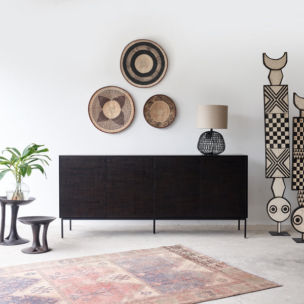 Grooves Teak Sideboard from Ethnicraft