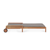 Outdoor Jack Adjustable Lounger | Teak - Mocha